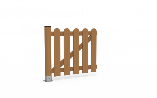 Puerta para valla madera tintada! Descubre nuestra línea de Vallas de Kiwi Playgrounds - Classic Playgrounds y lleva la diversión a otro nivel.