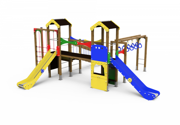 Volga! Descubre nuestra línea de Maxi Torres de Kiwi Playgrounds - Classic Playgrounds y lleva la diversión a otro nivel.
