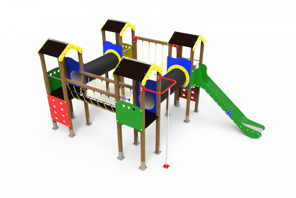 Deva! Descubre nuestra línea de Maxi Torres de Kiwi Playgrounds - Classic Playgrounds y lleva la diversión a otro nivel.