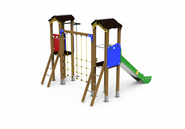 Sil! Descubre nuestra línea de Maxi Torres de Kiwi Playgrounds - Classic Playgrounds y lleva la diversión a otro nivel.
