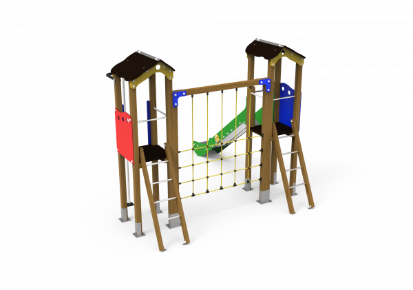 Sil! Descubre nuestra línea de Maxi Torres de Kiwi Playgrounds - Classic Playgrounds y lleva la diversión a otro nivel.