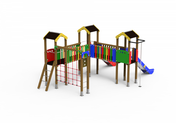 Nalón! Descubre nuestra línea de Maxi Torres de Kiwi Playgrounds - Classic Playgrounds y lleva la diversión a otro nivel.