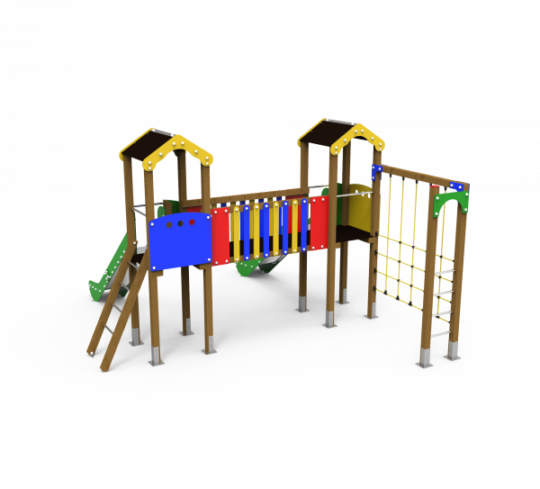 Guadiana! Descubre nuestra línea de Maxi Torres de Kiwi Playgrounds - Classic Playgrounds y lleva la diversión a otro nivel.