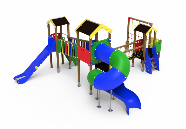 Isla grosa! Descubre nuestra línea de Maxi Torres de Kiwi Playgrounds - Classic Playgrounds y lleva la diversión a otro nivel.