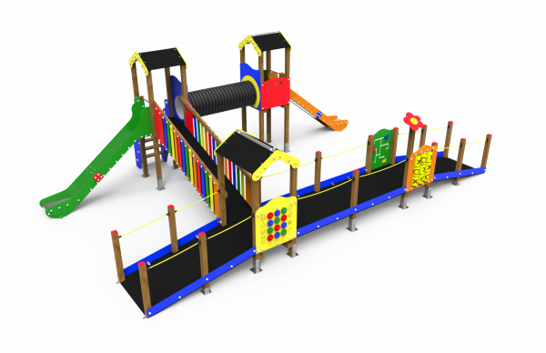 Dulcinea! Descubre nuestra línea de Maxi Torres de Kiwi Playgrounds - Classic Playgrounds y lleva la diversión a otro nivel.