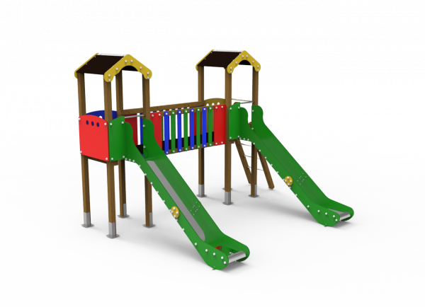 Miño! Descubre nuestra línea de Maxi Torres de Kiwi Playgrounds - Classic Playgrounds y lleva la diversión a otro nivel.