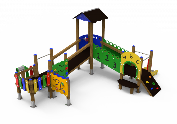 Ruidera! Descubre nuestra línea de Mini Torres de Kiwi Playgrounds - Classic Playgrounds y lleva la diversión a otro nivel.