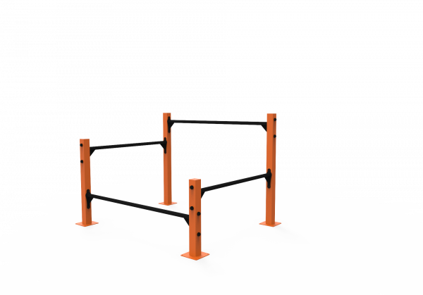 Cuadrilátero de barras! Descubre nuestra línea de Módulos de Calistenia de Kiwi Playgrounds - Sports Equipment y lleva el entrenamiento a otro nivel.
