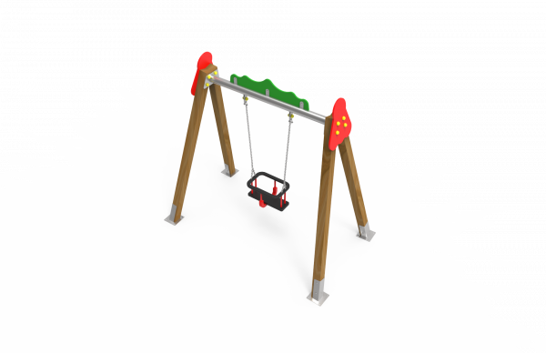 Monoplaza asiento cuna! Descubre nuestra línea de Columpios Monoplaza de Kiwi Playgrounds - Classic Playgrounds y lleva la diversión a otro nivel.
