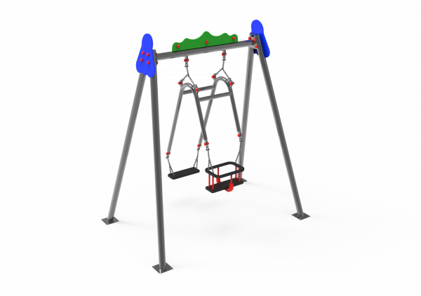 Monoplaza dúo! Descubre nuestra línea de Columpios Monoplaza de Kiwi Playgrounds - Classic Playgrounds y lleva la diversión a otro nivel.