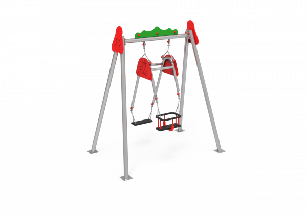 Monoplaza dúo! Descubre nuestra línea de Columpios Monoplaza de Kiwi Playgrounds - Classic Playgrounds y lleva la diversión a otro nivel.