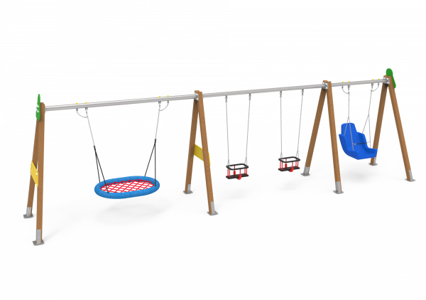Vivaldi! Descubre nuestra línea de Columpios Biplaza de Kiwi Playgrounds - Classic Playgrounds y lleva la diversión a otro nivel.