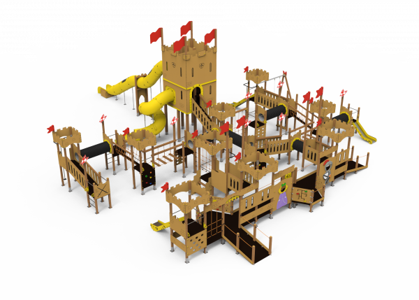 Fortaleza Alquibla! Descubre nuestra línea de Conjuntos Especiales de Kiwi Playgrounds - Classic Playgrounds y lleva la diversión a otro nivel.