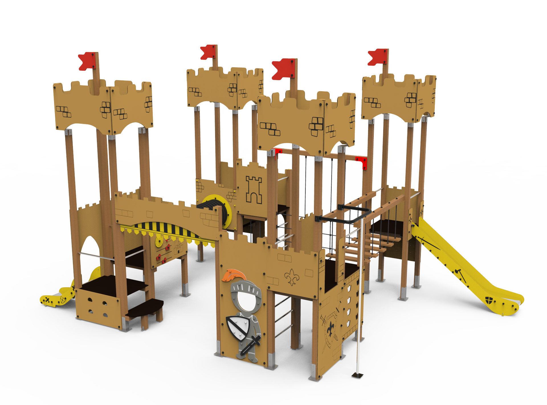 Castillo de Gormaz! Descubre nuestra línea de Castillos de Kiwi Playgrounds - Classic Playgrounds y lleva la diversión a otro nivel.