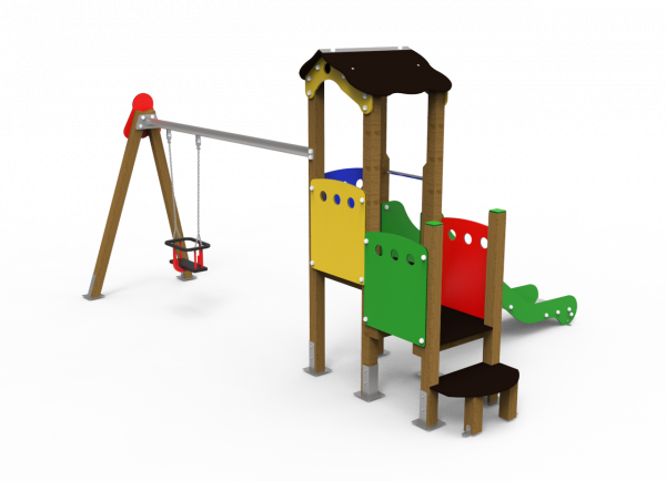 Tormes II! Descubre nuestra línea de Mini Torres de Kiwi Playgrounds - Classic Playgrounds y lleva la diversión a otro nivel.